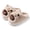 Beige Capybara, variant on Sogetch Womens Cute Cow Slippers Soft Warm Fuzzy House Shoes for Women and Men