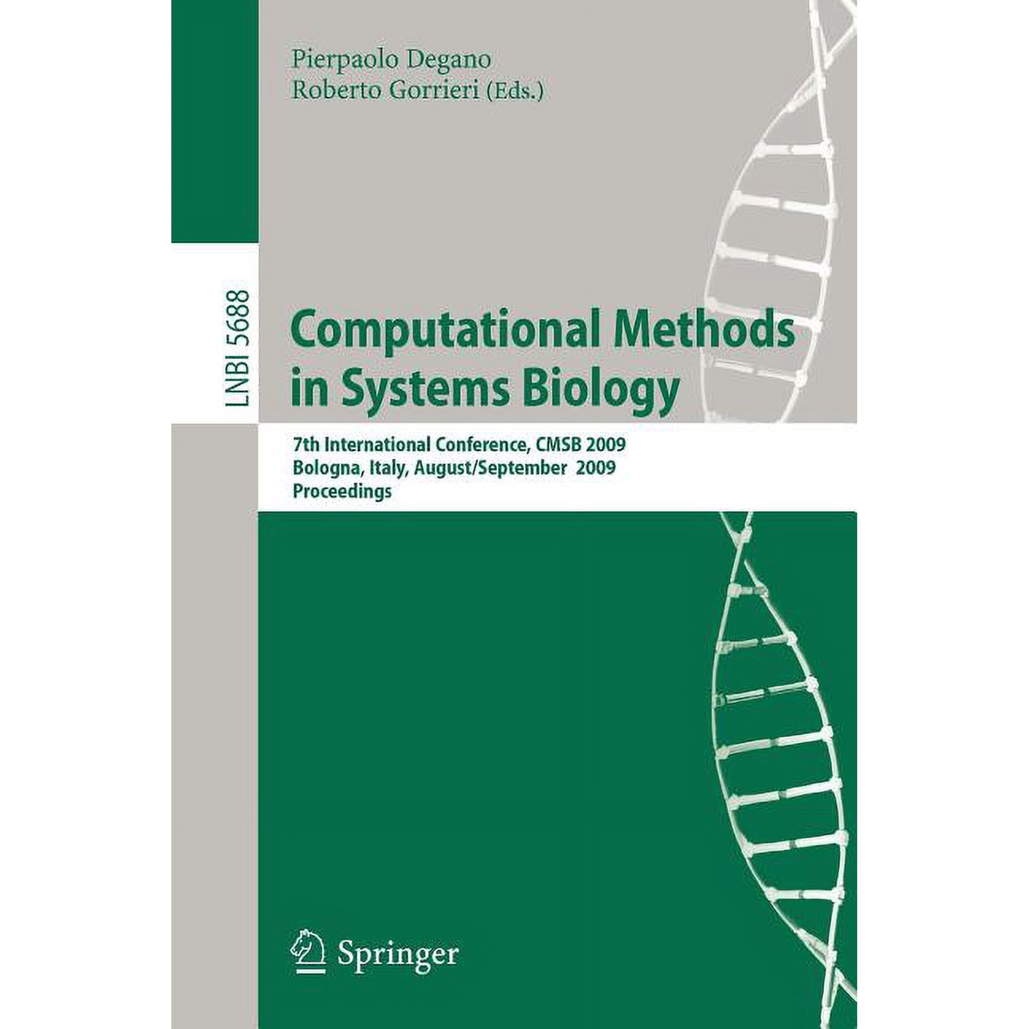 Computational Methods in Systems Biology: 7th International Conference Cmsb 2009 (Paperback)