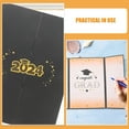 thumbnail image 3 of SWETRACE 2Pcs Graduation Guest Signature Book Black for Graduation Keepsake and Party Decor, 3 of 8