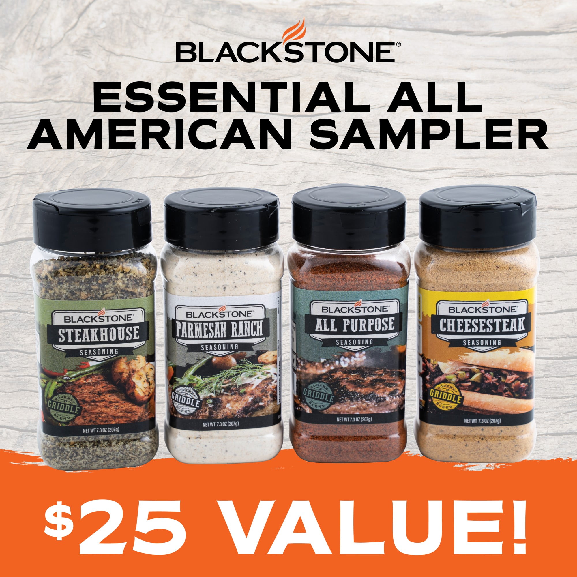 Blackstone American Savory Dry Mix Seasoning Gift Set, 29.2 oz 