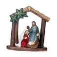 thumbnail image 1 of Figura de belén de resina religiosa, artesanías, decoración del nacimiento de Jesús, mesa 9x4x10 cm, 1 of 9