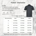 thumbnail image 7 of Venjoe Unisex Men&Women Short Sleeve Chef Coat Stand Collar Chef Jacket Kitchen Shirt Workwear Dark Gray 4XL, 7 of 7