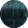 thumbnail image 1 of Ahgly Company Indoor Round Abstract Light Blue Modern Area Rugs, 5' Round, 1 of 4