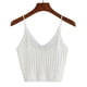 thumbnail image 4 of Guardurnaity Top corto de punto para mujer a la moda, Tops cortos sin mangas de algodón, lencería, ropa interior, ropa de calle, chaleco, camiseta Prendas para la parte del cuerpo blanco Guardurnaity AP000157-01B, 4 of 6