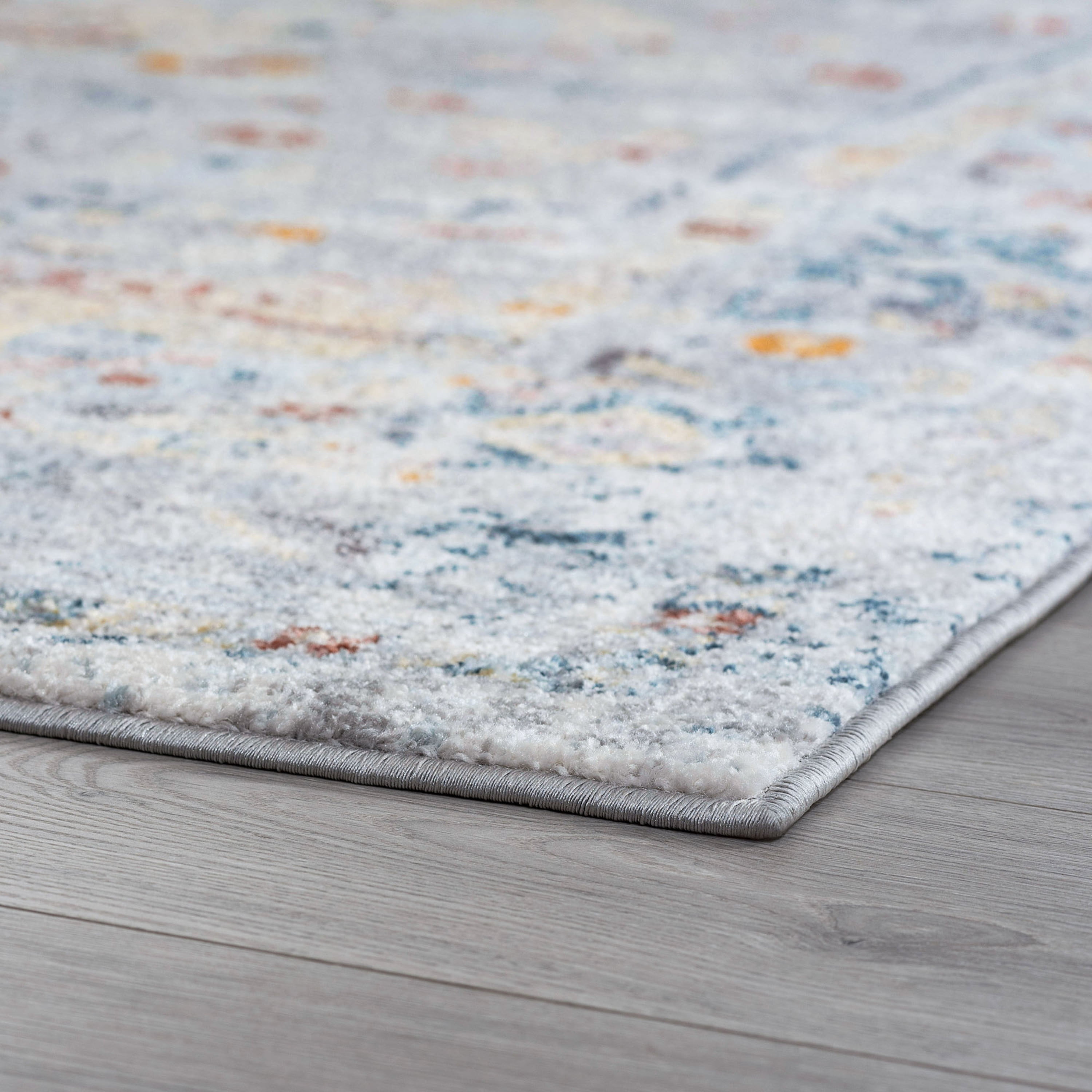 11x15 Traditional Silver Large Area Rugs for Living Room | Bedroom Rug | Dining Room Rug | Indoor Entry or Entryway Rug | Kitchen Rug | Alfombras para Salas 10'6'' x 14'6''