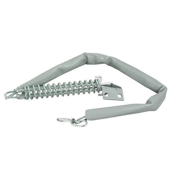 Deltana DCCV607 Crash Chain with Vinyl Cover; Steel; Satin Chrome Finish