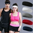 thumbnail image 3 of European And American Outdoor Sports Sweat-absorbent Towel Headband Belt Men And Women Fashion Fitness Yoga Head Towel Headband Pink, 3 of 11