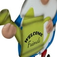 thumbnail image 6 of Northlight Welcome Friends Gnome Spring Outdoor Garden Stake - 22" - Orange, 6 of 7