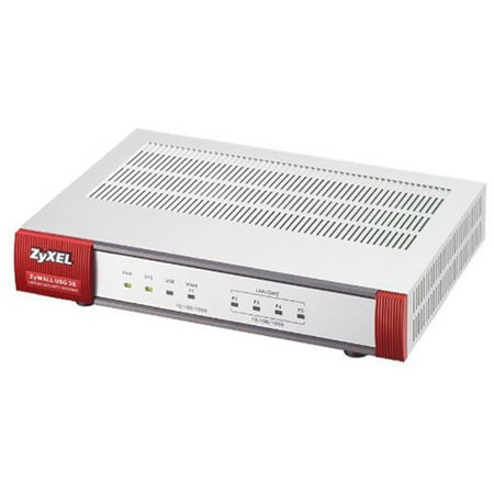 ZyXEL ZyWALL USG20 Internet Security Firewall with 4 Gigabit LAN/DMZ Ports, 2 IPSec VPN, SSL VPN, and 3G WAN Support