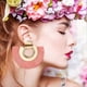 thumbnail image 2 of pares de pendientes colgantes con borlas, aros dorados con flecos, estilo bohemio, con forma de abanico, para mujeres y niñas, para fiestas y uso diario (color 1), 2 of 5