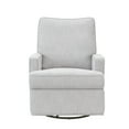 thumbnail image 2 of Second Story Home Tucker Upholstered Swivel Manual Recliner- Gray, 2 of 4