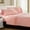 Rose Quartz, variant on Home Soft Things Luxury Bed Sheet 4 Piece Set - Rose Quartz - King