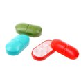 thumbnail image 4 of Compartment Travel Pill Box Organizer Tablet Storage Travel pill box; Dispenser Container Holder Pill Case Box, 4 of 9
