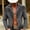 Gray, variant on Men's Cowboy Jacket Western Fringed Faux Suede Leather Coat Mens Slim Fit Fringe Blazer Jacket for Western Themed Party
