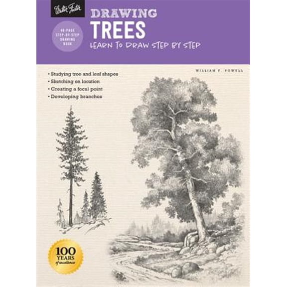 Pre-Owned Walter Foster How to Draw and Paint: Drawing: Trees