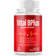 Vital BPlus Blood Balance Support Pills Advanced Formula Vitamin Supplement 60 Capsules