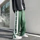 thumbnail image 2 of Pantalones deportivos de pierna ancha para hombre, pantalones deportivos para hombre, pantalones de hip-hop, pantalones rectos, estilo coreano, artículos nuevos en verano, elegantes, holgados, Y2k, 2 of 5