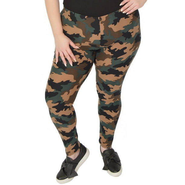 Stretch Is Comfort - Women's Plus Size Print Leggings | Stretchy | X ...