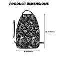 thumbnail image 6 of Goofa Hand Drawn Snake Pattern Car Back Seat Protector for Kids (2 Pack) ,Anti-kick Storage Mat for Car Seats,Shields from Footprints, 6 of 6