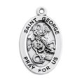 thumbnail image 3 of St. George Sterling Silver Medal Necklace, 3 of 10