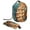 Multicolor, variant on PhooArto Drawstring Cosmetic Bag, Barrel Shaped Portable Travel Makeup Bags, Vintage Map Sea Turtle Large Capacity Waterproof Multifunctional Bucket Toiletry Bag