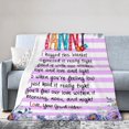 thumbnail image 1 of LHSHID Nanny Gifts Throw Blanket Soft Fuzzy Fleece Blanket For Couch Bed Living Room Decoration 60x80in, 1 of 5