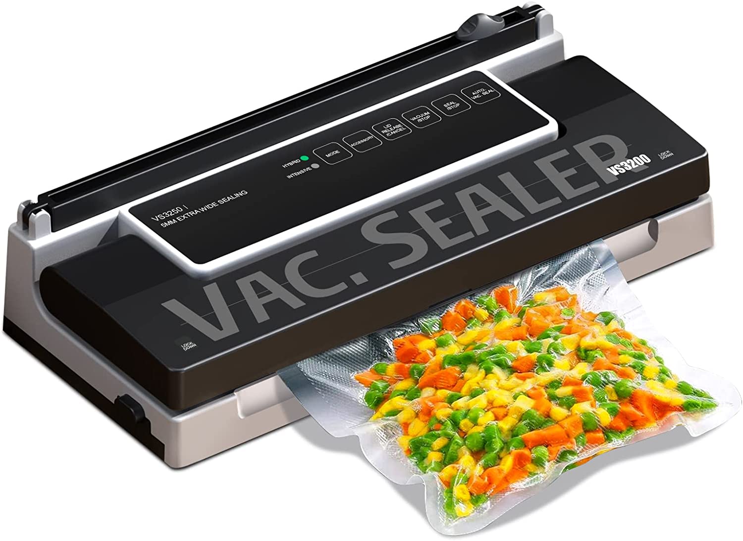 Khornec Food Vacuum Sealer Machine KhornecVS3200,Full Automatic VAC