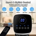 thumbnail image 4 of VAJIAZA 42" Tower Fan with 3 Modes & 3 Speeds, Oscillating Standing Fan with Remote Control,8h Timer, 30ft/S Powerful Airflow Ultra Quiet Fans for Home Bedroom Office, 4 of 8