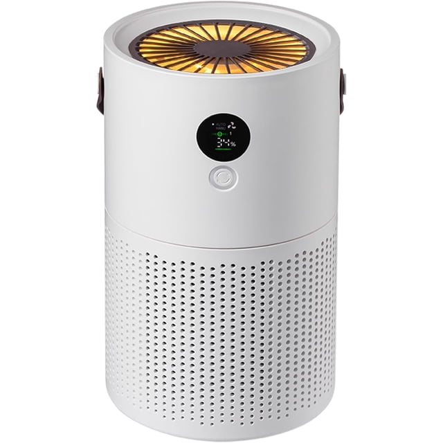 Air Purifier for Home - Filter, 4 Modes, Air Quality Display, LED Screen, Type C, Quiet Portable Design