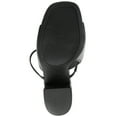 thumbnail image 5 of Journee Womens Heiddy Open Square Toe Block Heel Sandals, 5 of 8