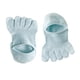 thumbnail image 2 of 1 par de calcetines con punta para mujer jinwen calcetines de barco para mujer senderismo en interiores caminar Azul, 2 of 8