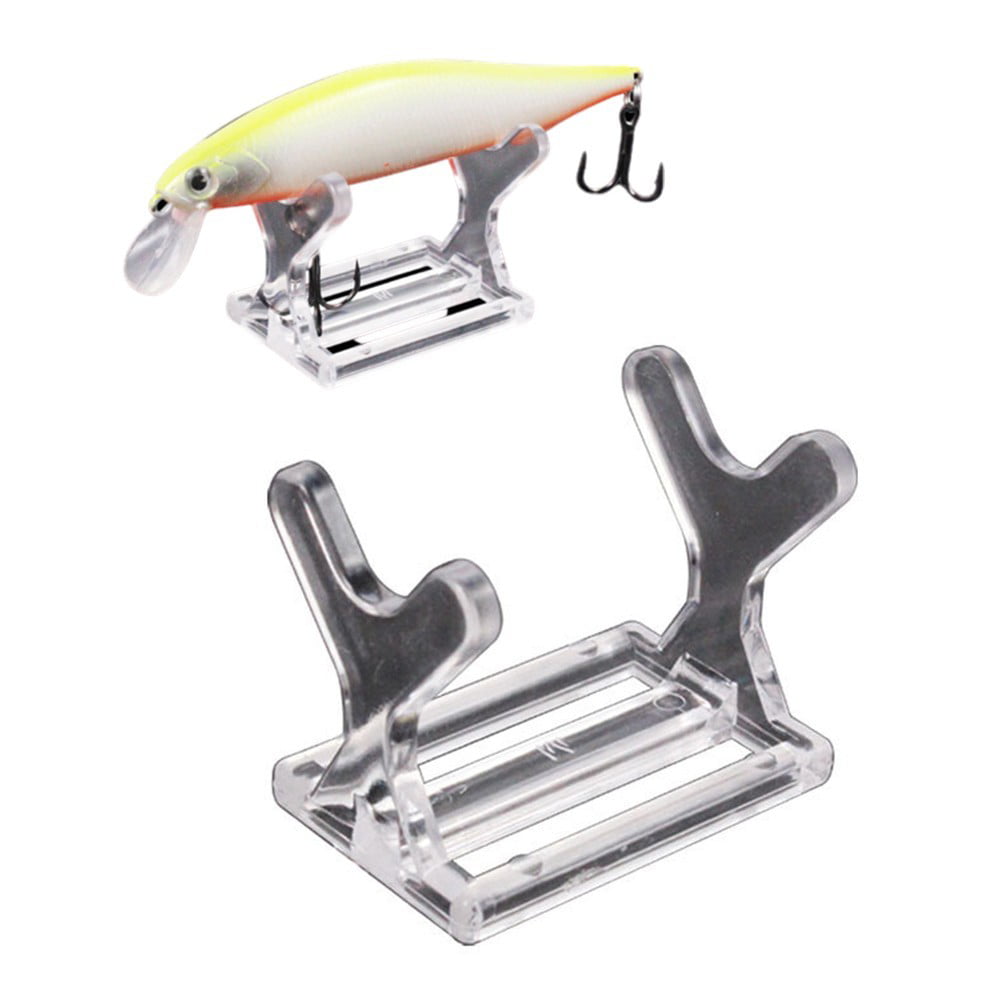Bait Display Stand Decorative Load Bearing Clear Fishing Lure Showing Stand A8m2
