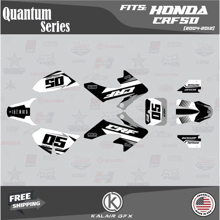 Kalair GFX Graphics Kit for Honda CRF50 (2004-2012) Quantum Series Kalair GFX Graphics Kit for Honda CRF50 (2004-2012) Quantum Series