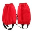 thumbnail image 6 of OFFIGAM Durable Breathable Leg Gaiters for Outdoor Use Protecting Boots in Stylish Red, 6 of 8