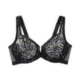 thumbnail image 4 of Glamorise Lacey T-Back Front-Closure WonderWire Underwire  Bra 9246 (Women's & Women's Plus), 4 of 9