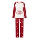 thumbnail image 2 of Conjunto de pijama navideño familiar a juego Fiomva para niños y niñas, pijamas navideños para mujeres y hombres., 2 of 8