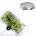 thumbnail image 3 of 4-Pack Stainless Steel Lids for Sprouting Jars with Excellent Ventilation 7cm, 3 of 5