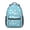 Unicorn and Head, variant on Unicorn and Narwhal Blue Pattern Backpack for School, Cute School Bag with Adjustable Shoulder Straps and Padded Back, 15.3"x11"x6.7"