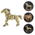 thumbnail image 1 of IDEANATEGRATE De Caballo En Dorado Para De Escritorio Y Espacios, 1 of 8