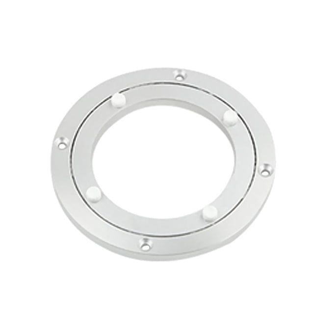 Placa giratoria de aleación de aluminio, Placa giratoria redonda de aluminio, Plataformas giratorias de aluminio giratorias, Placa giratoria giratoria de hardware, Base, Rodamiento, Placa