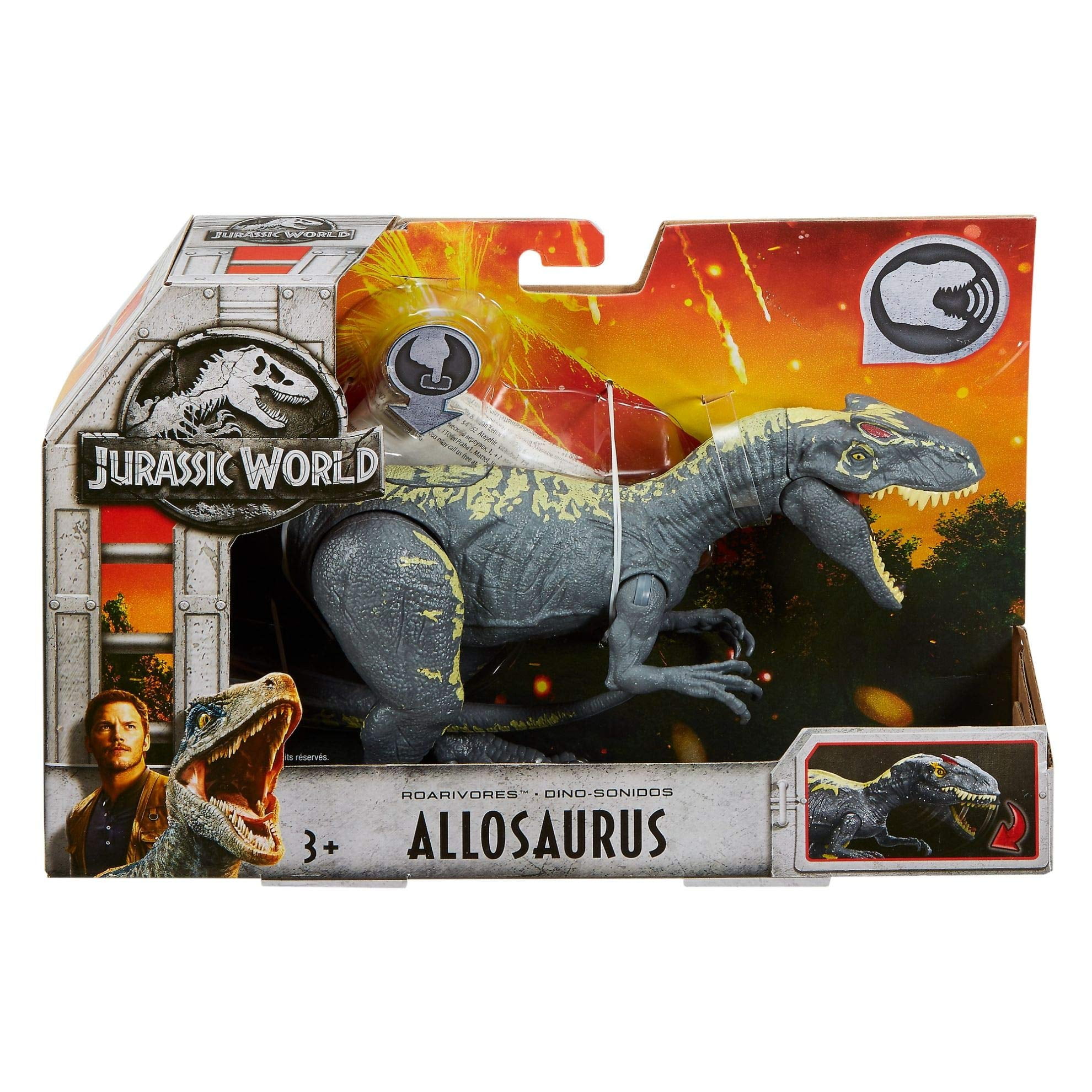 JURASSIC WORLD ROARIVORES Allosaurus - Walmart.ca