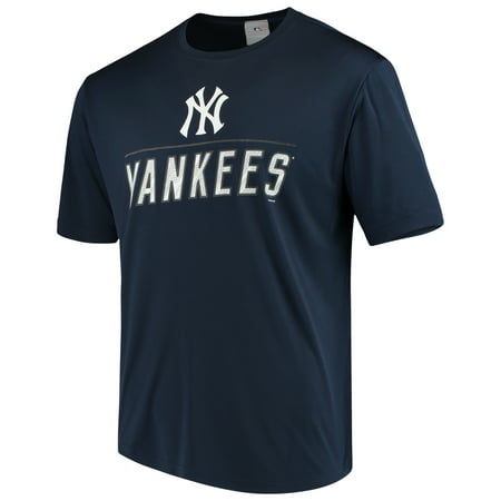 - Men's Majestic Navy New York Yankees Big Athletic TX3 Cool Fabric T-Shirt