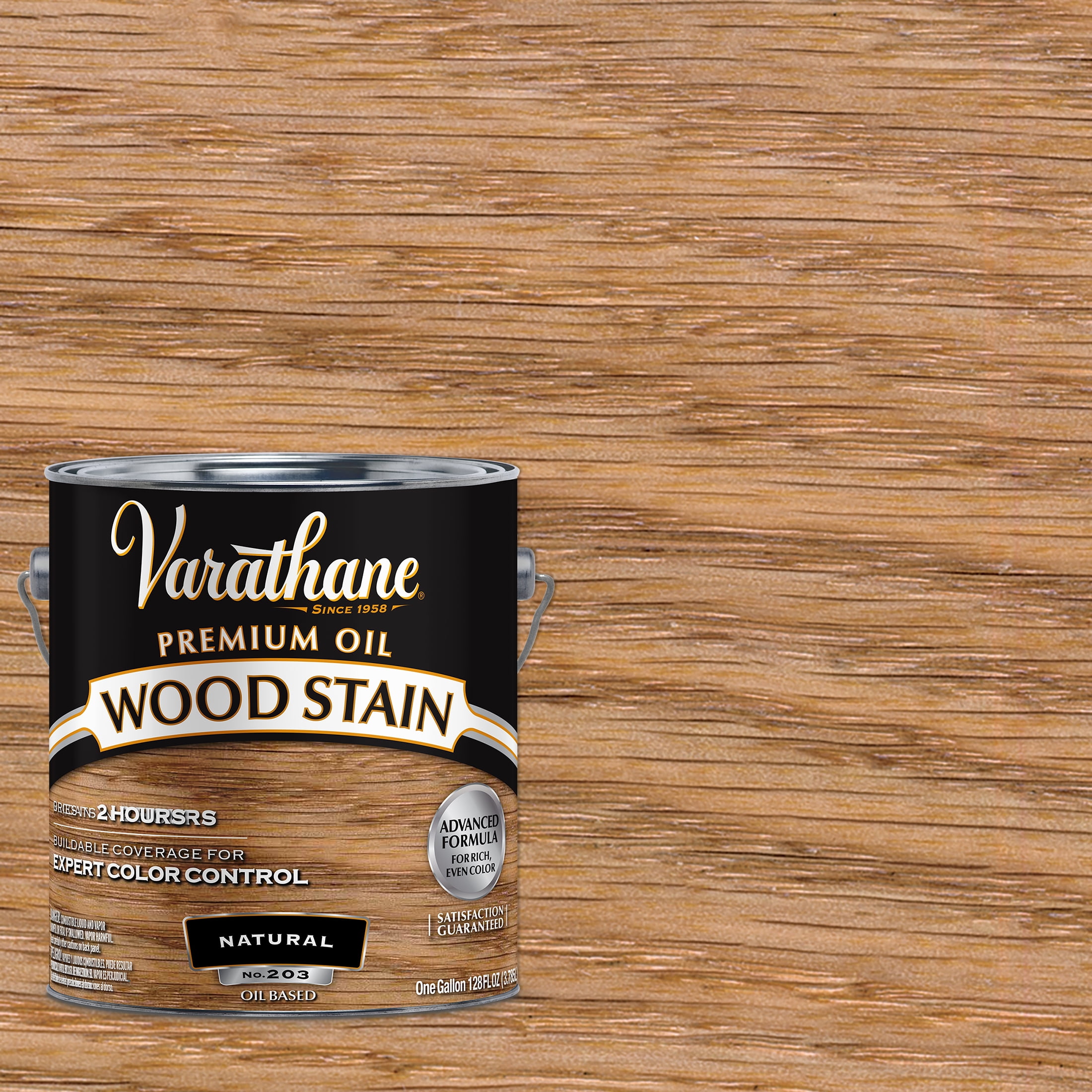 Varathane® Premium Fast Dry Interior Oil-Base Ebony Wood Stain - 1