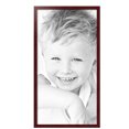 thumbnail image 2 of ArtToFrames 21" x 40" Flat Mahogany Veneer Picture Frame, 21x40 inch Brown Wood Poster Frame (WOM-5221),  Pack, 2 of 7