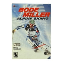 BODE MILLER ALPINE SKIING PC Game - Take to the Ski Slopes - 32 challenging runs spanning 18 locations around the world