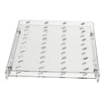 thumbnail image 1 of Soporte para paletas de 24 agujeros para tartas, base para estantes, para bufé de dulces, para casa, bar, tienda, fiesta Claro, 1 of 9