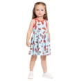 thumbnail image 5 of Minnie Mouse Toddler Girls Allover Print Graphic Tank Dress, Sizes 12M-5T, 5 of 7