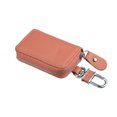 thumbnail image 1 of Unique Bargains Car Key Case Faux Leather Zipper Multifunctional Car Fob Key Case for Auto Remote Key Watermelon Red, 1 of 7