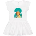 thumbnail image 3 of Inktastic 2nd Birthday Jungle Theme Girls Toddler Dress, 3 of 5