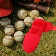 thumbnail image 3 of Phenofice Left Hand Throw Gloves 1Set Red Polyester for Young Athletes, 3 of 8